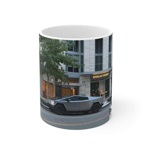 Tesla Cybertruck Coffee Mug 11oz