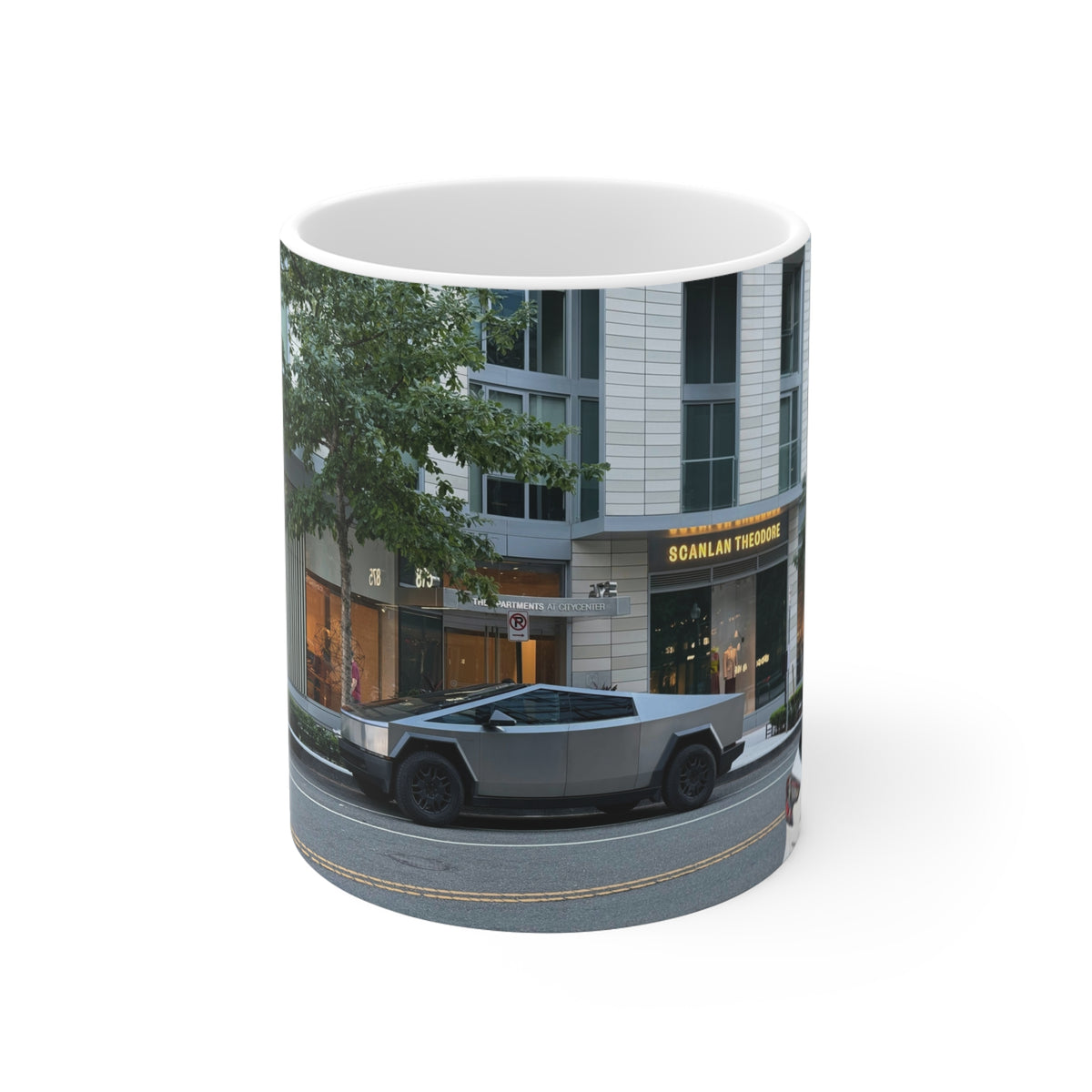 Tesla Cybertruck Coffee Mug -