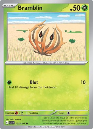 Bramblin 023/193 - SV02 Paldea Evolved Main image