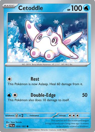 Cetoddle 054/193 - SV02 Paldea Evolved