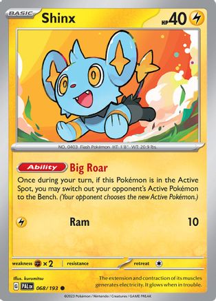 Shinx 068/193 - SV02 Paldea Evolved