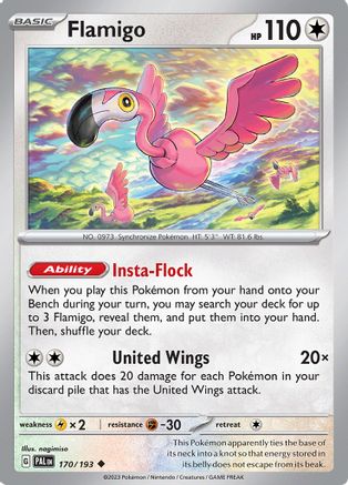 Flamigo 170/193 - SV02 Paldea Evolved