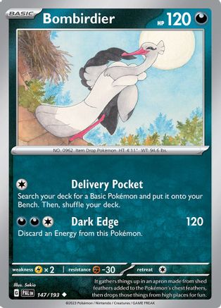 Bombirdier 147/193 - SV02 Paldea Evolved Main image