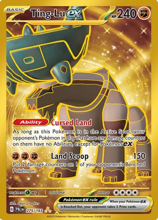 Ting-Lu ex 275/193 - SV02 Paldea Evolved Holofoil