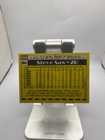 Topps Steve Sax