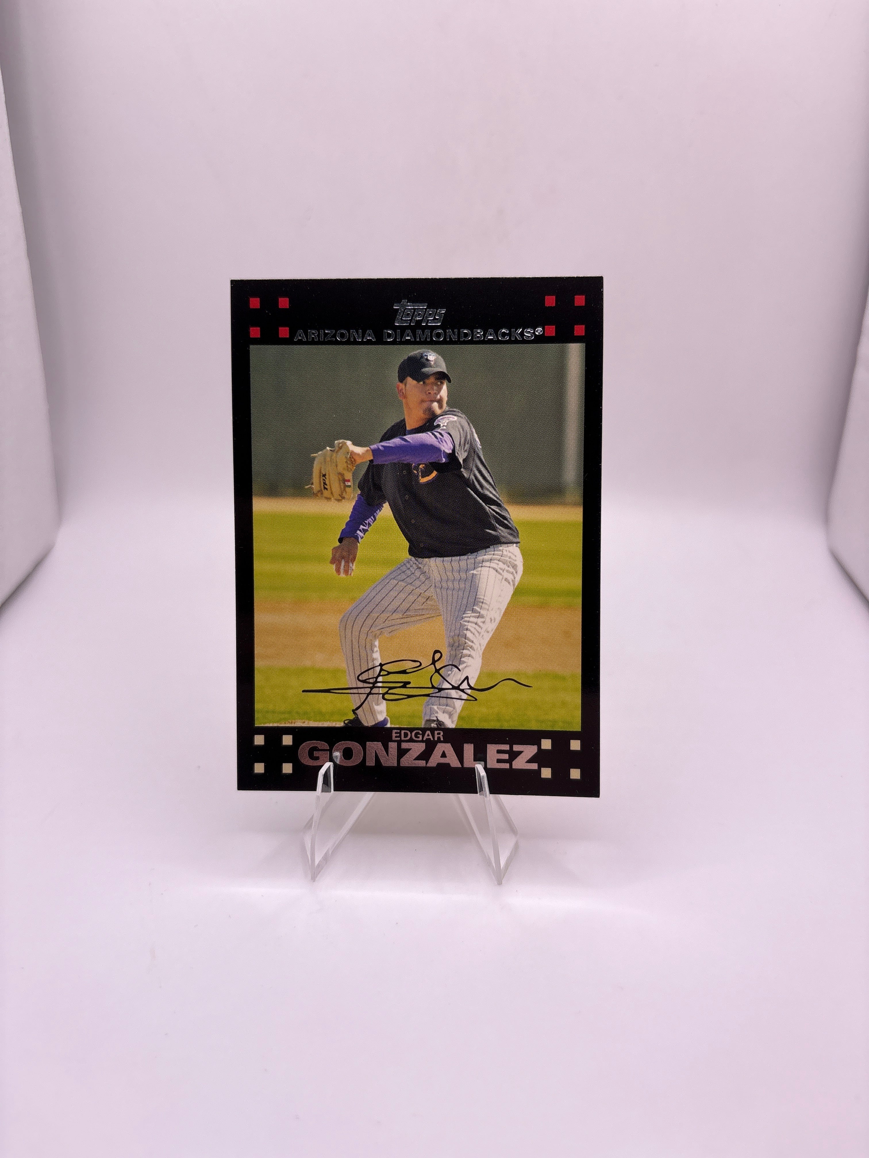 Topps Edgar Gonzalez Main image