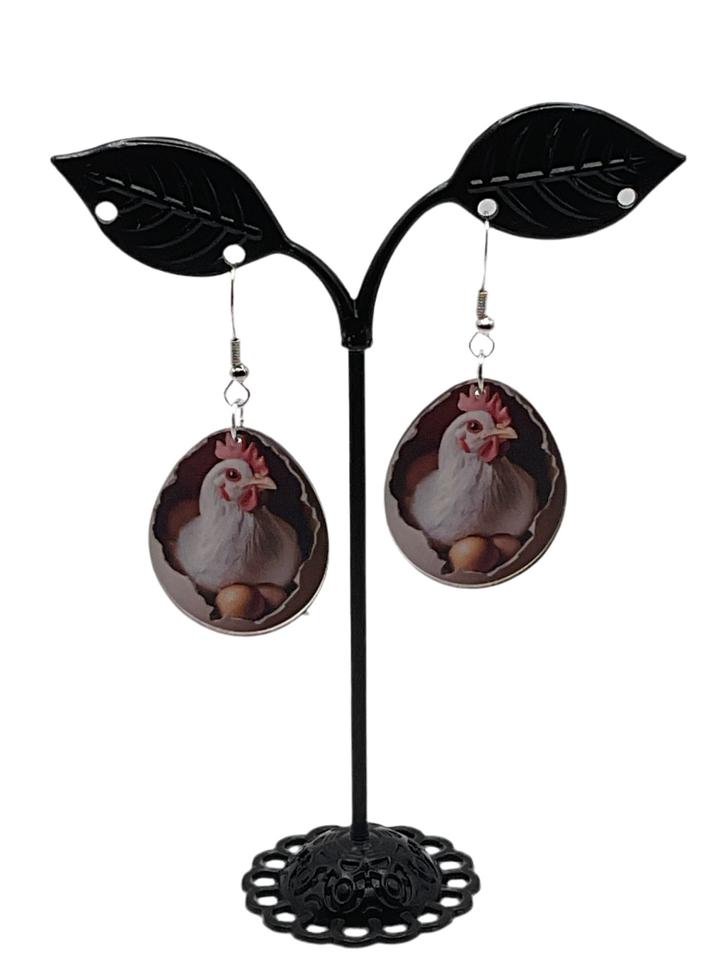 Cracked Egg Earrings