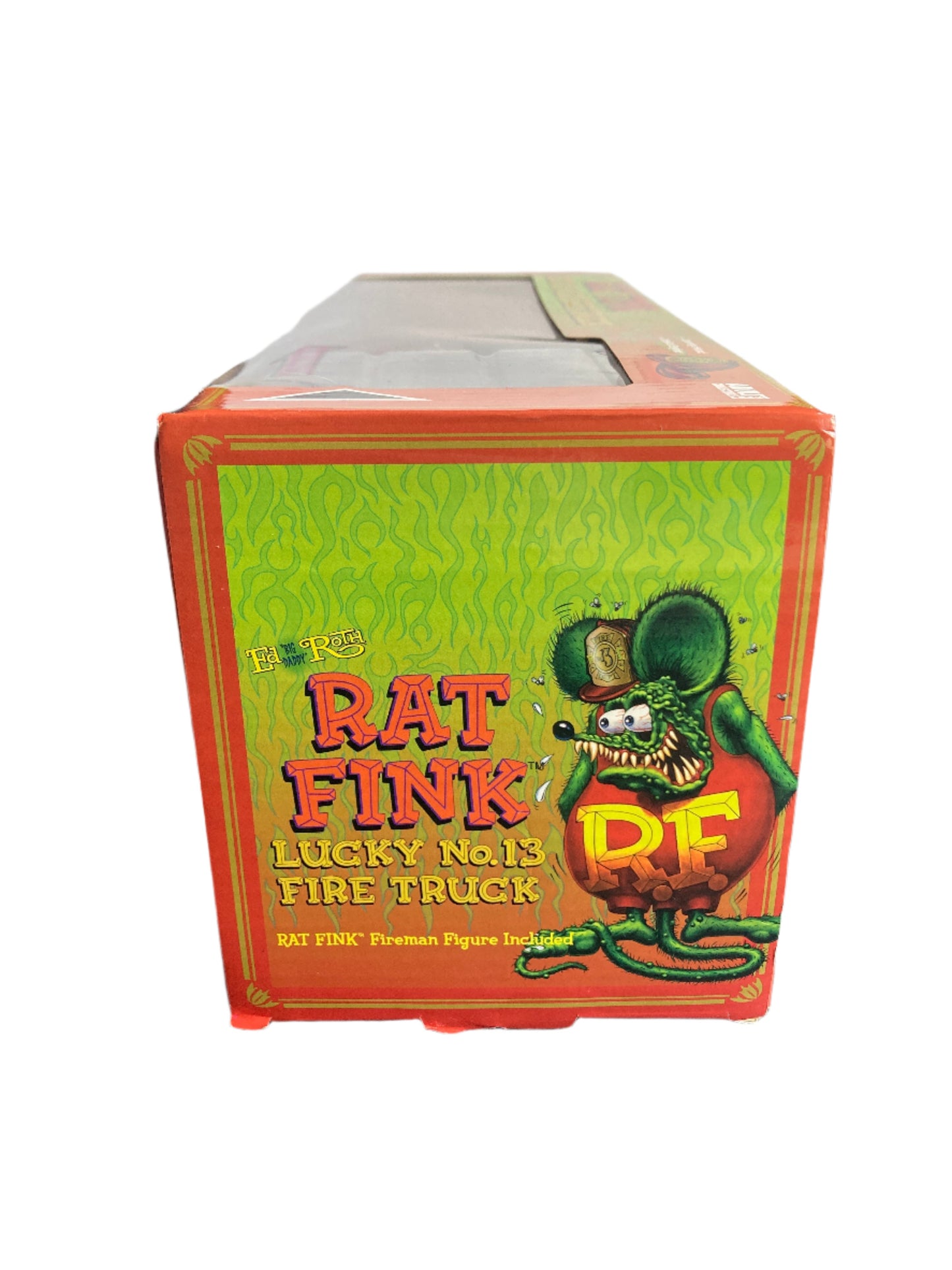 Auto World Ed Big Daddy Roth Rat Fink Lucky No. 13 Fire Truck Diecast