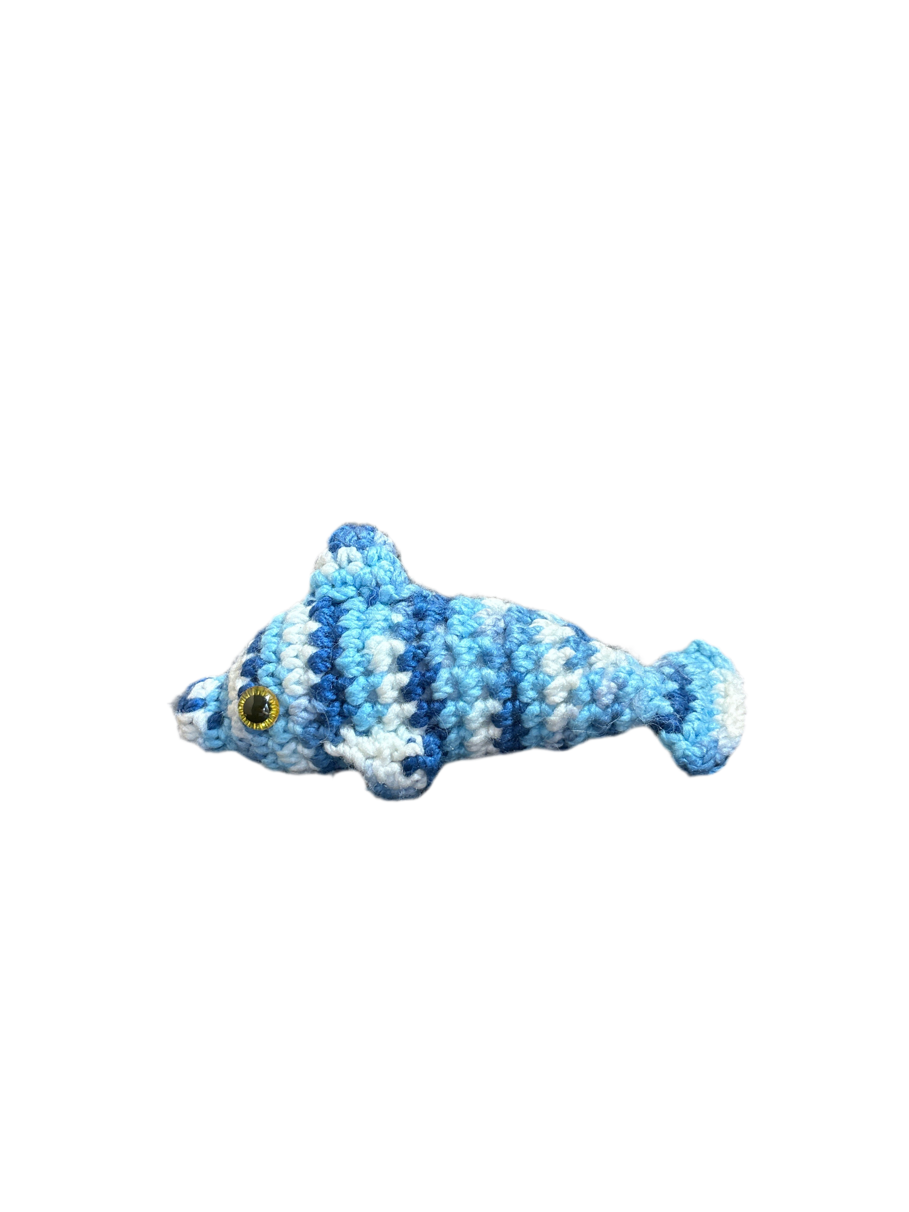 Hand Crocheted Dolphin Stuffed Animal Main image