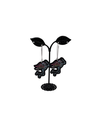 Angel Skeleton Earrings