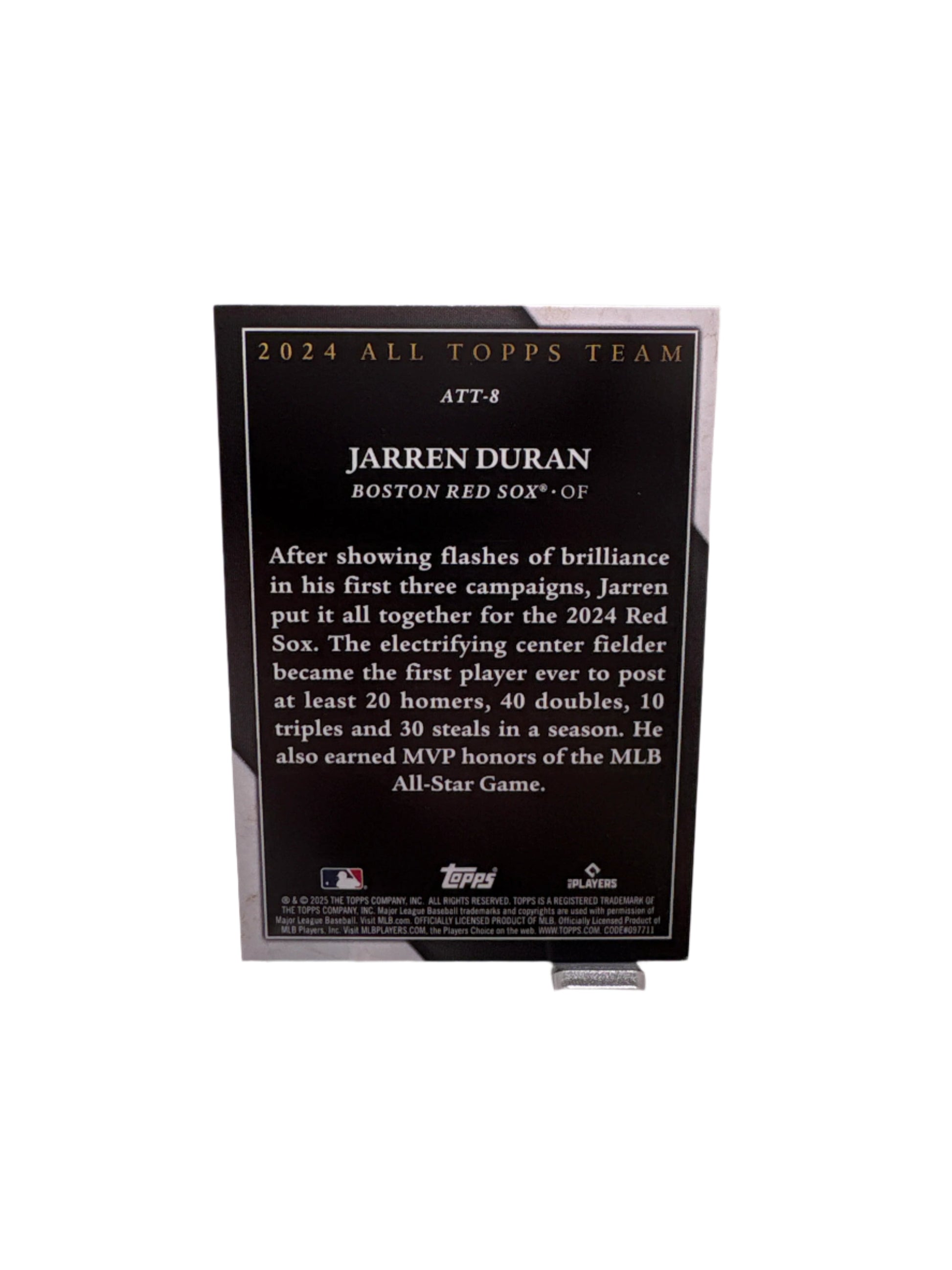 Topps Jarren Duran