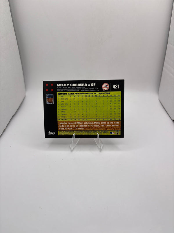 Topps Melky Cabrera