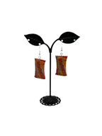 Starburst candy earrings