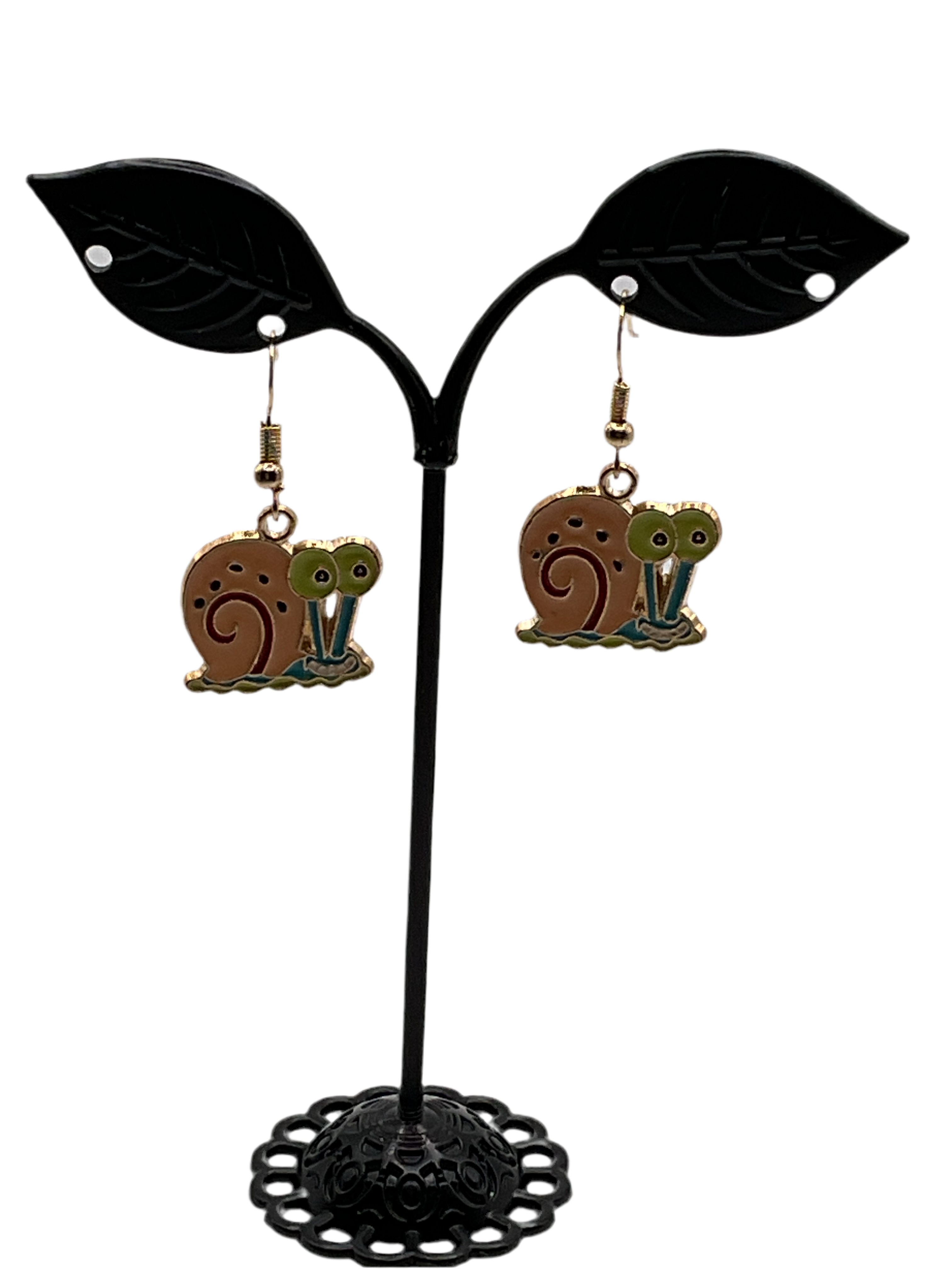 snail earrings Main image