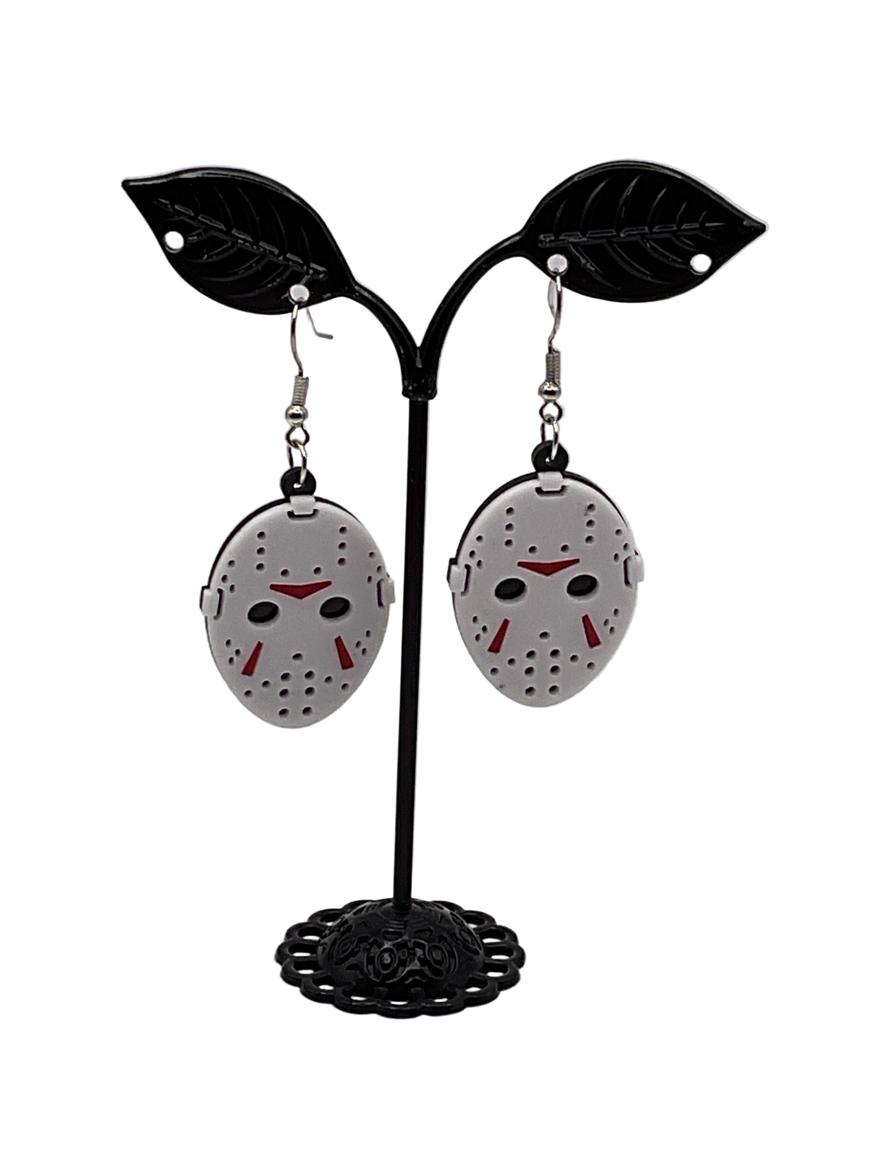 Jason Voorhees Mask Earrings Main image