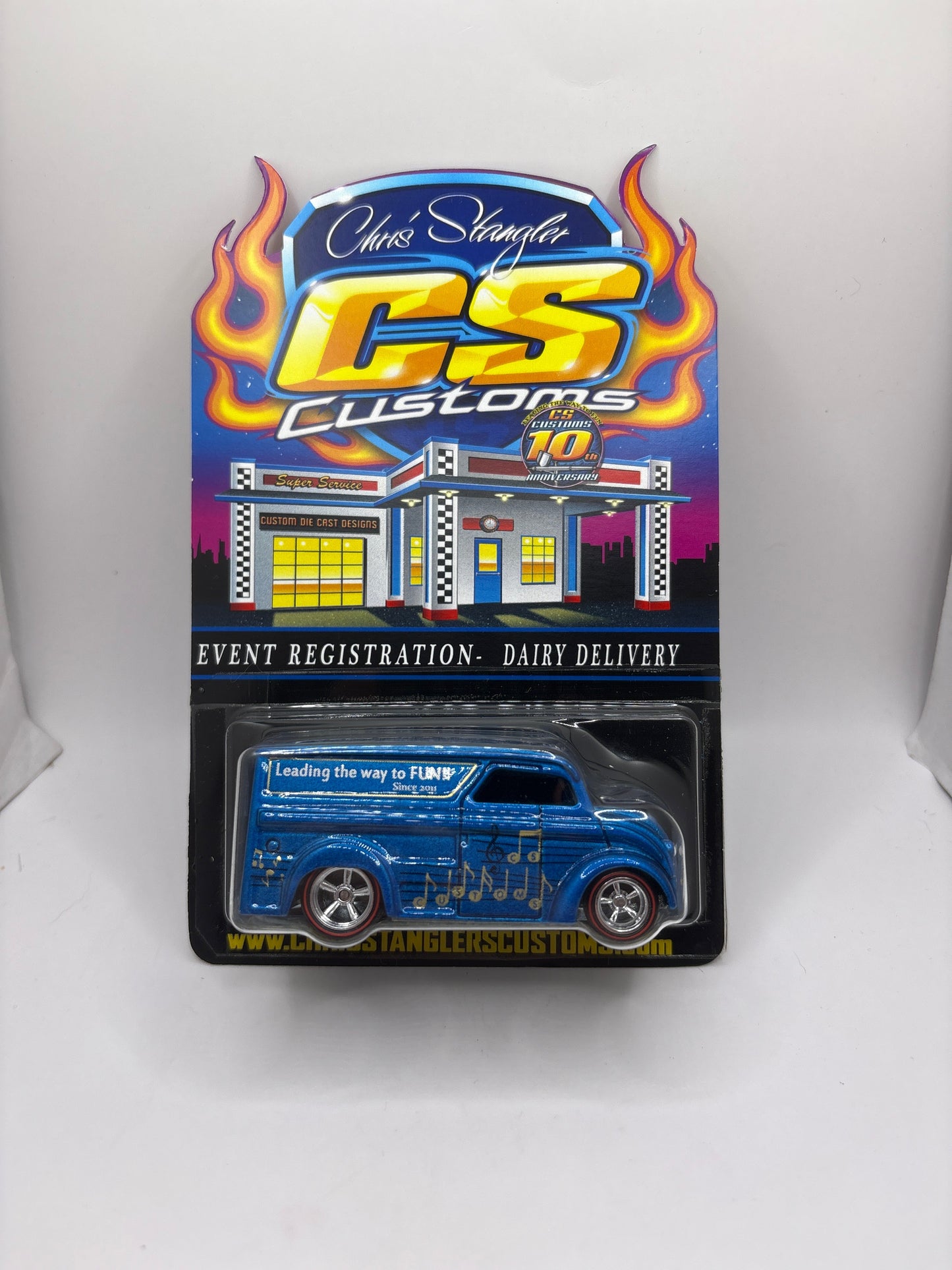Chris Stangler Customs Dairy Delivery Diecast
