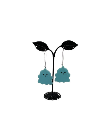 Blue Ghost Earrings