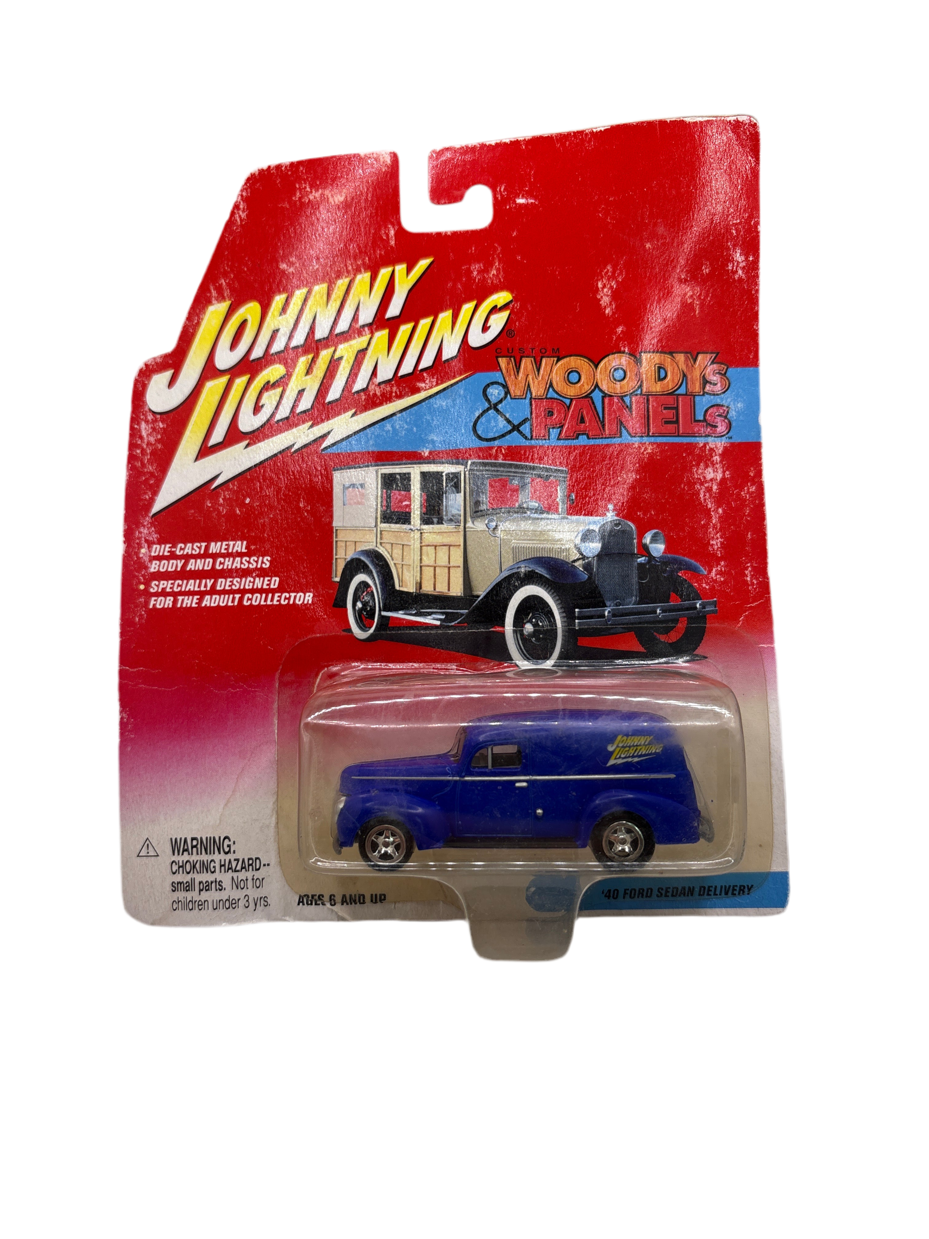 Johnny Lightning 40 Ford Sedan Delivery Diecast Blue Main image