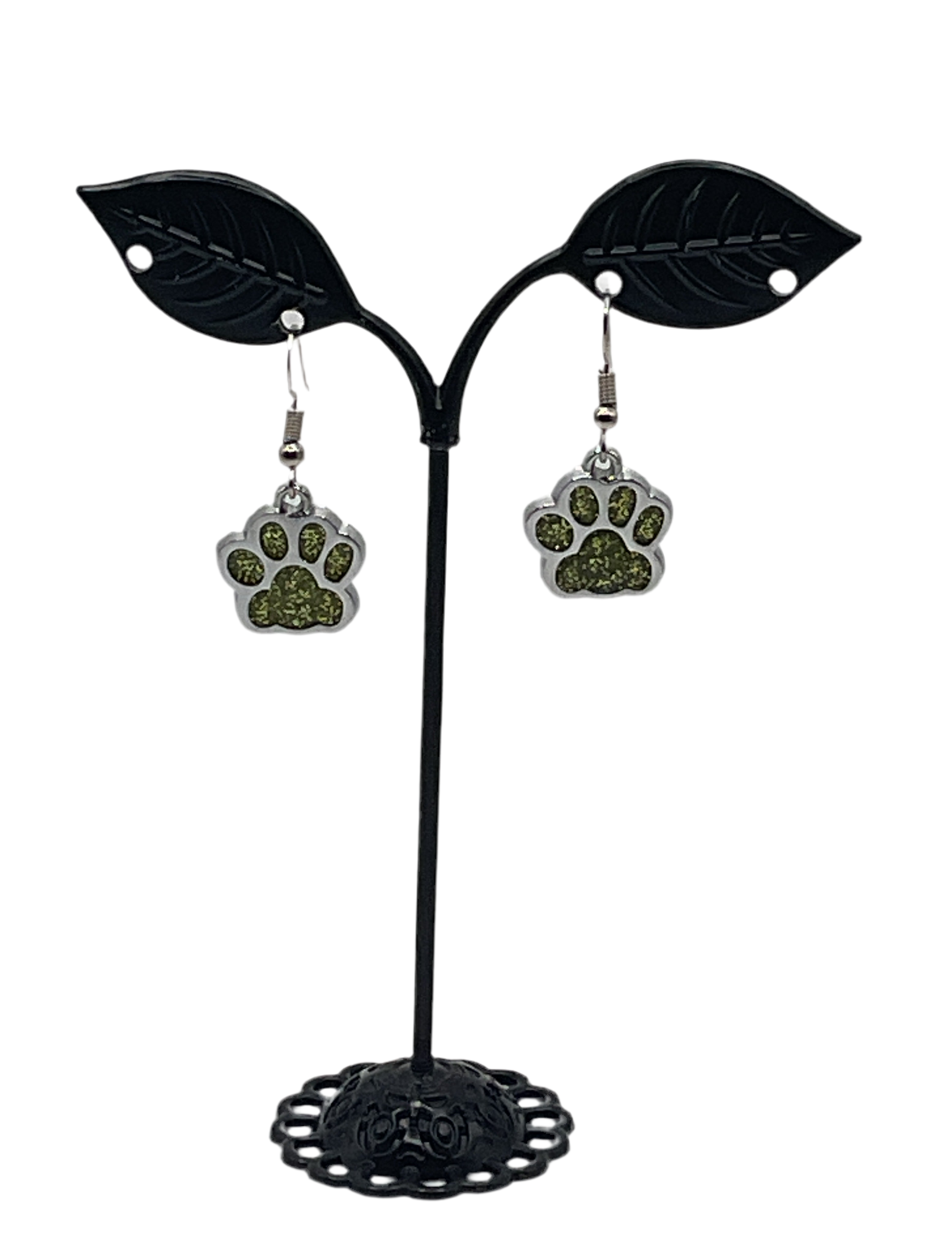 Puppy paw earrings Main image