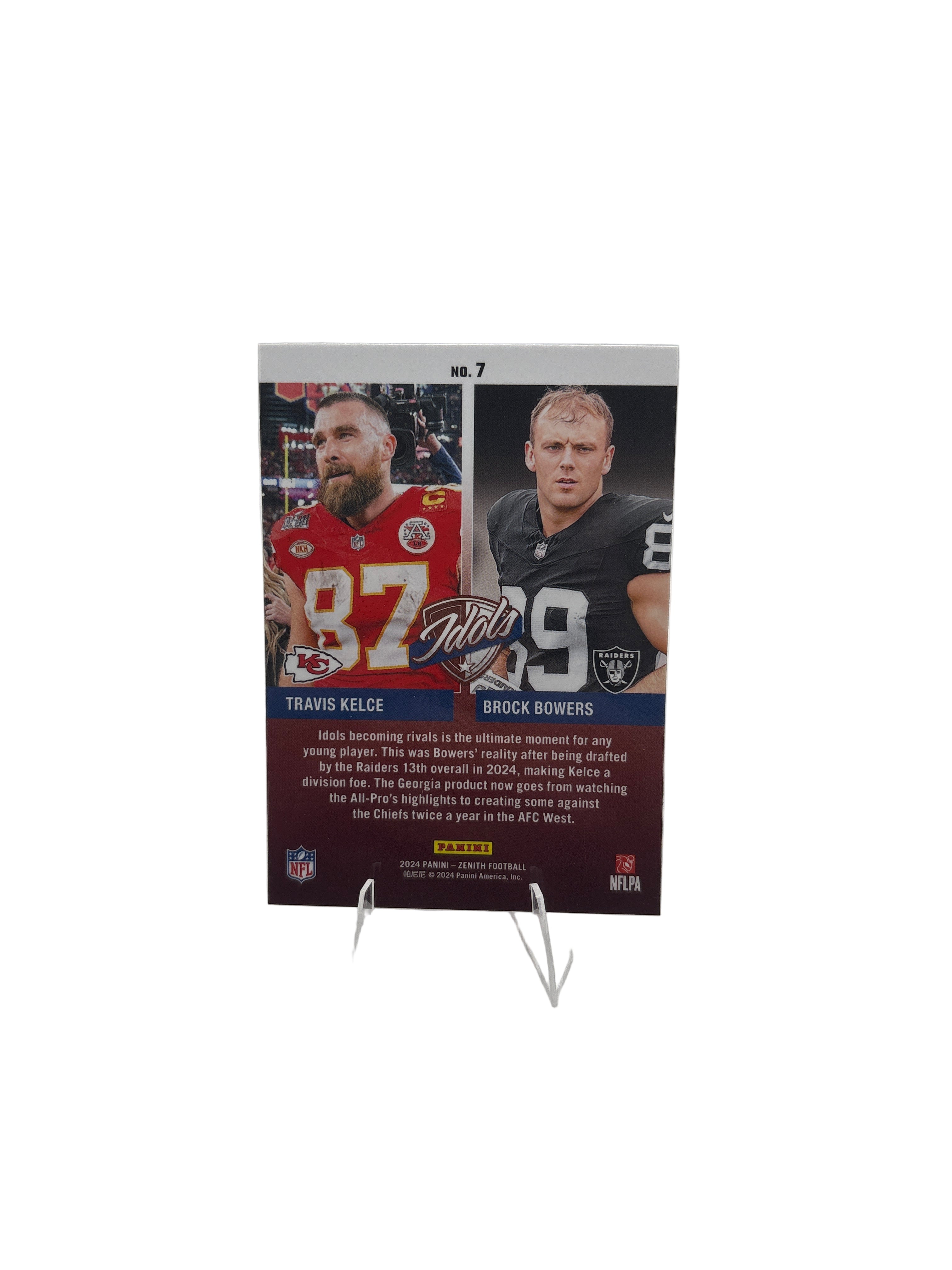 Zenith Travis Kelce Brock Bowers