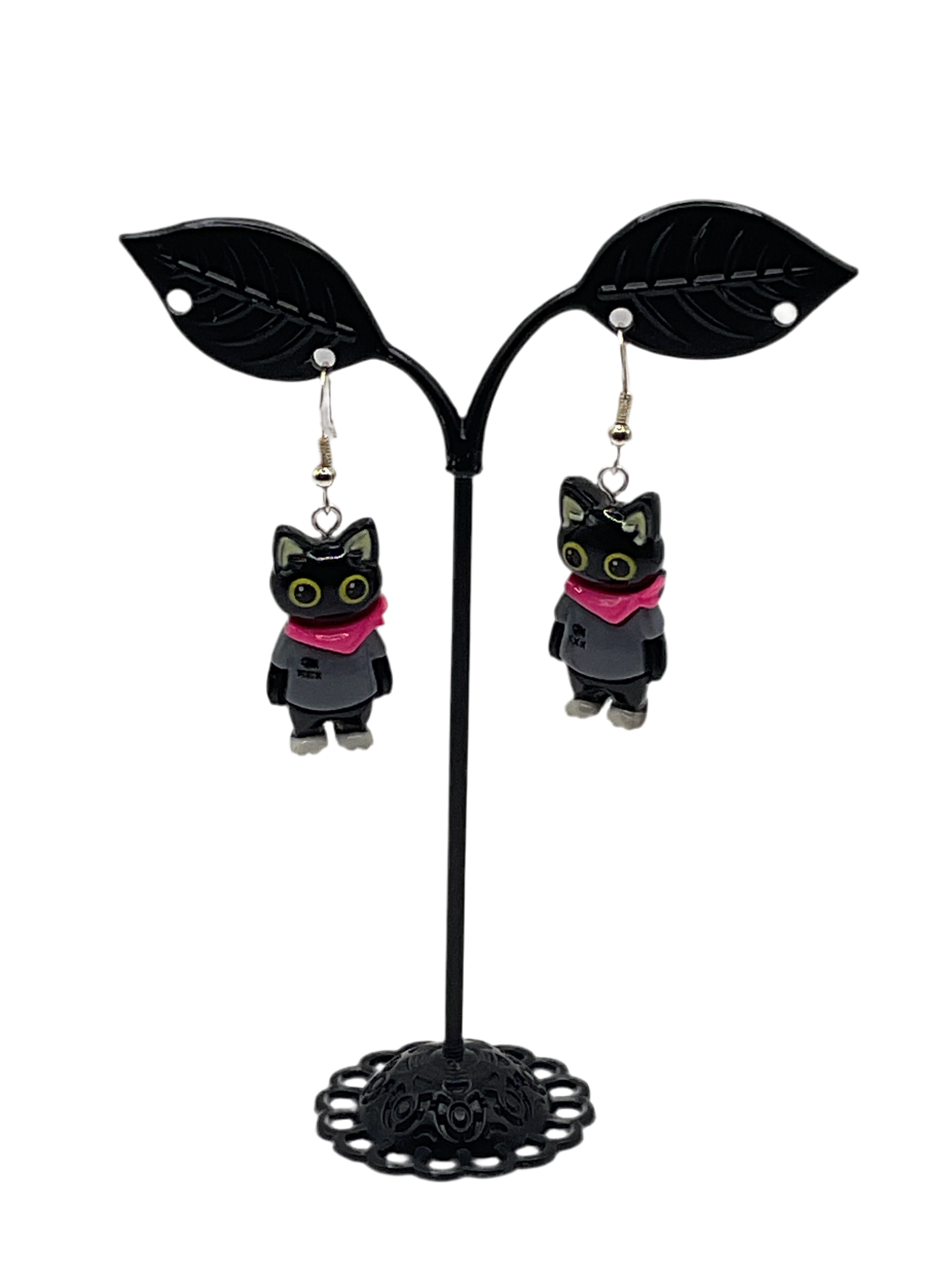 Cat earrings Main image