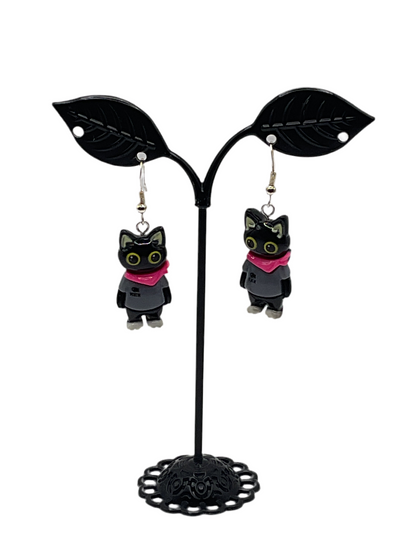 Cat earrings