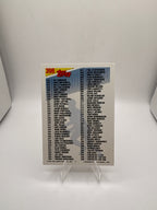 Topps Checklist No. 3