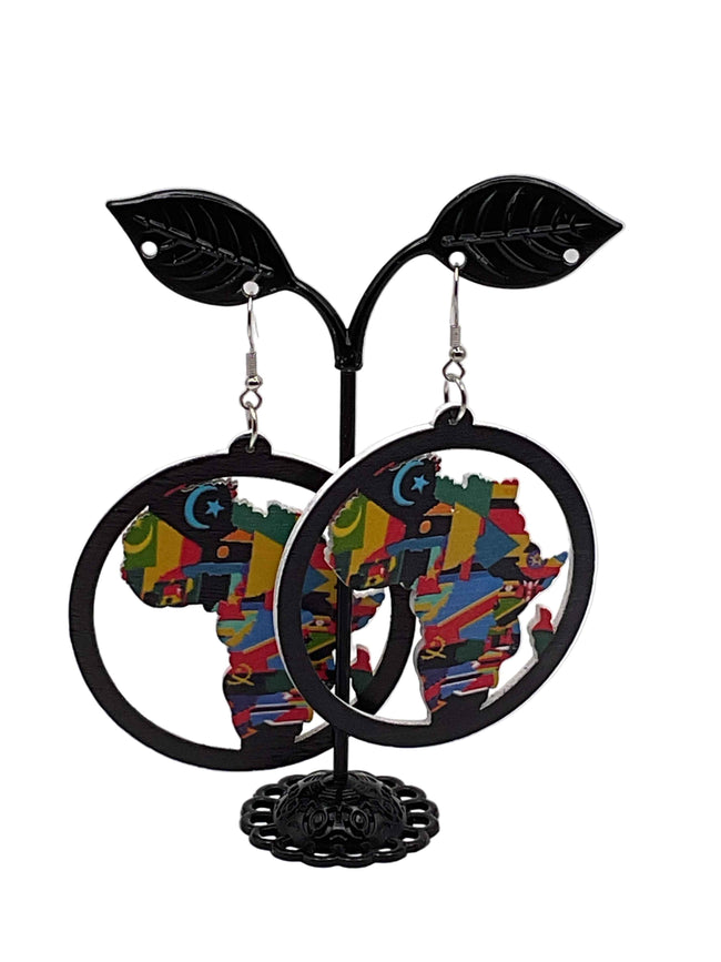 Africa earrings Hover Image