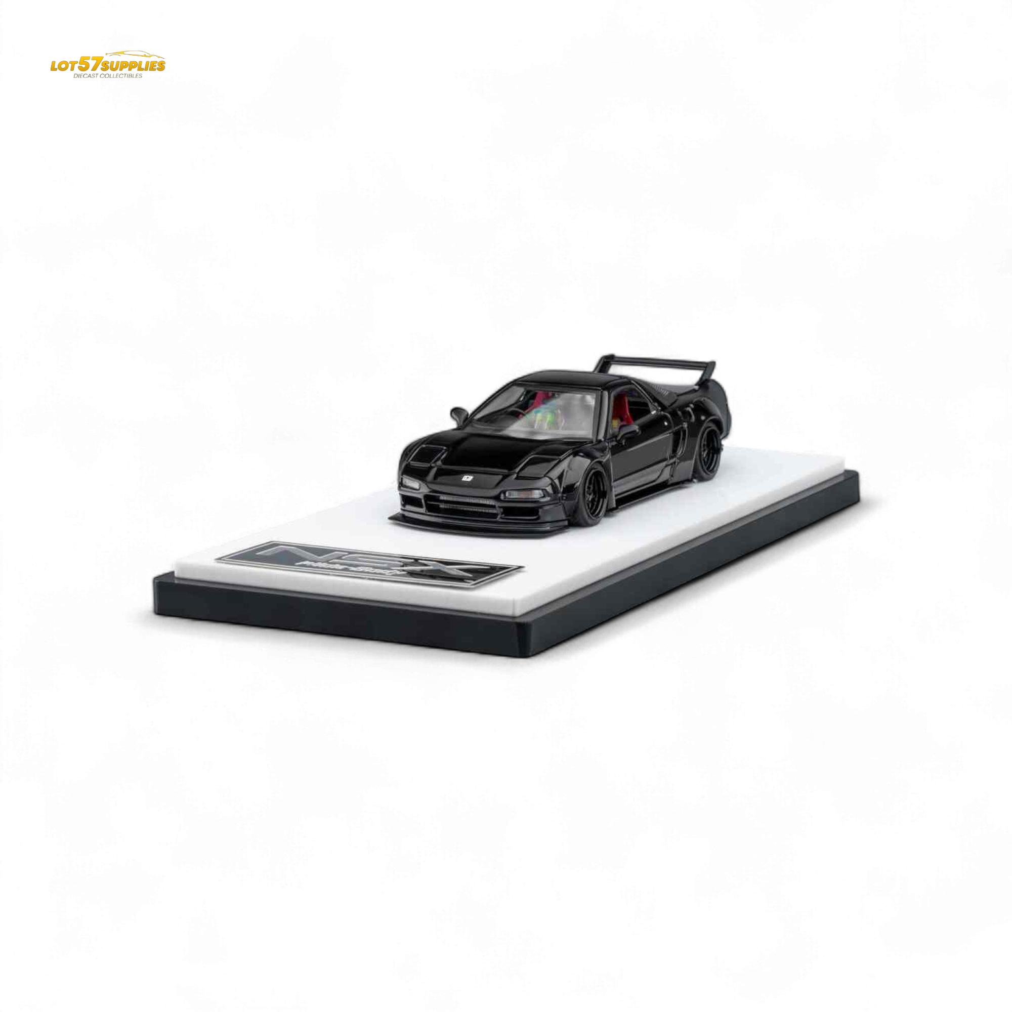 (Pre-Order) Microturbo NSX-R WideBody - Gloss Black 1:64