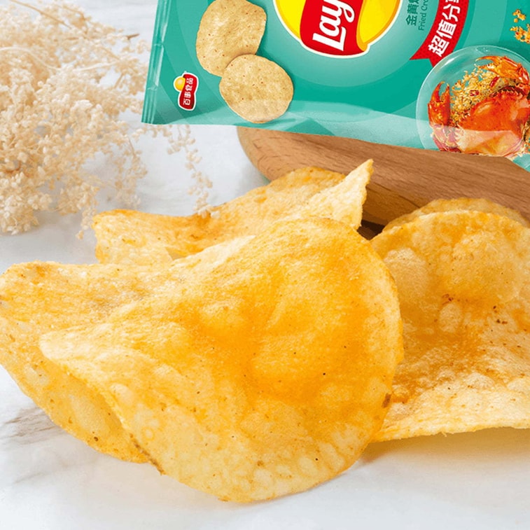 Lays Fried Crab Potato Chips, 2.46oz - Collectors World Toys