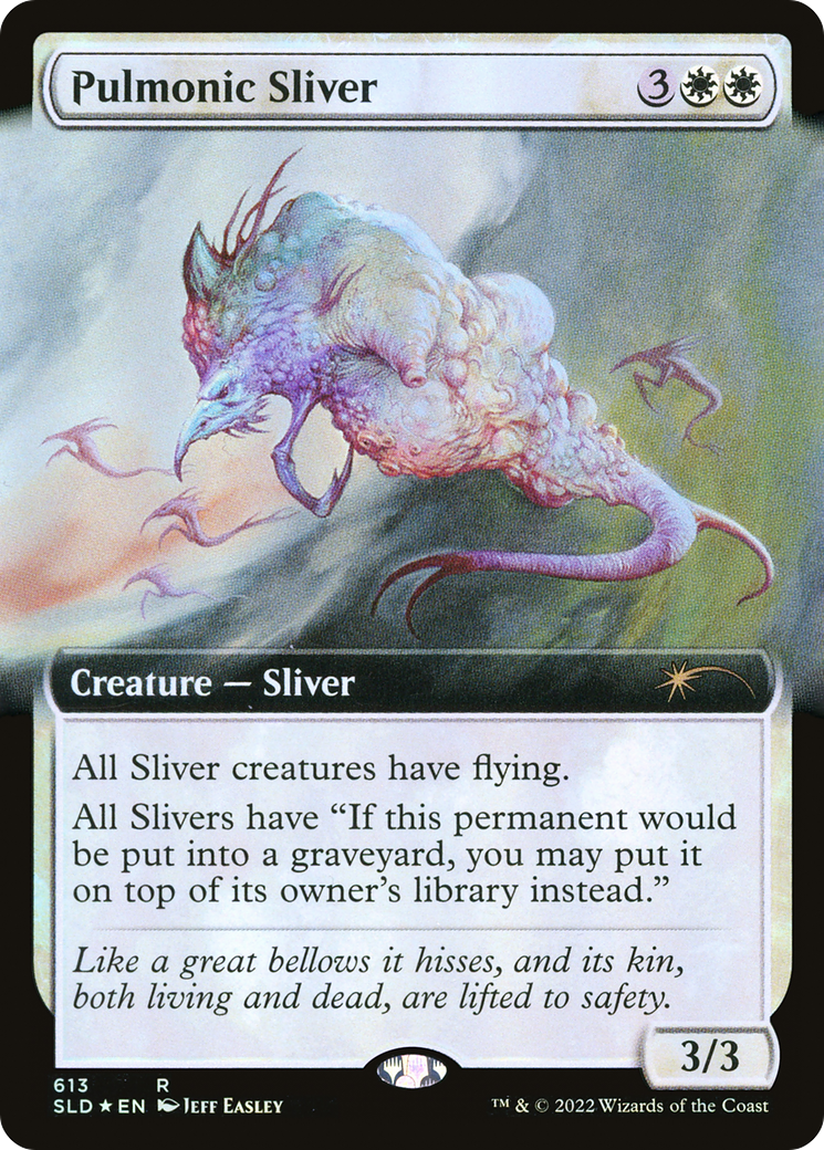 Pulmonic Sliver (SLD-613) - Secret Lair Drop: (Extended Art) Foil