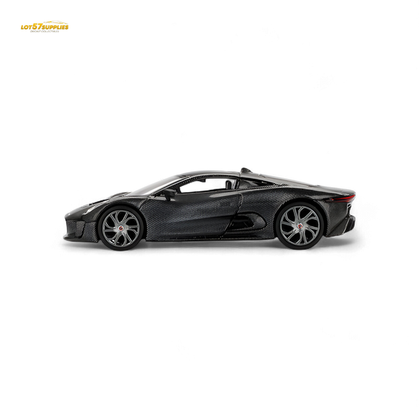 Mini-GT Jaguar C-X75 Test Car - Carbon Fiber #997 1:64 MGT00997