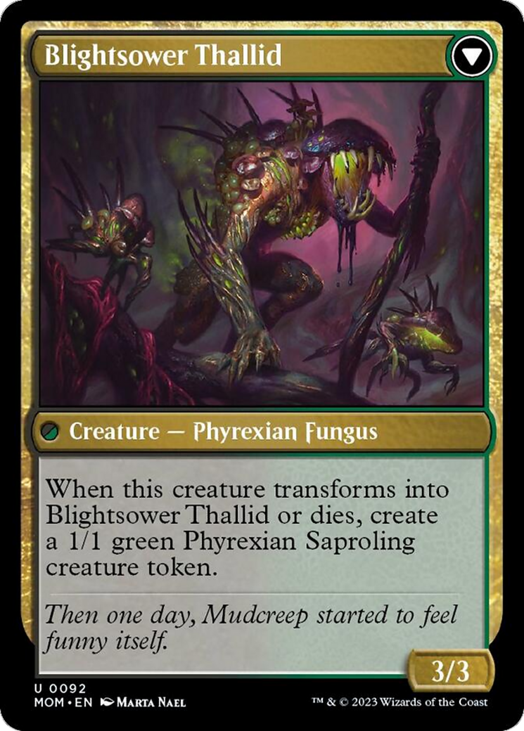 Blightreaper Thallid // Blightsower Thallid (MOM-092) - March of the Machine