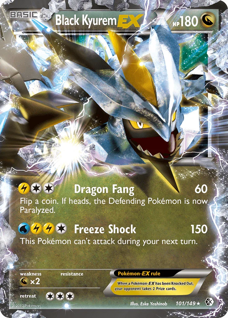 Black Kyurem EX (101/149) [Black & White: Boundaries Crossed] Main image