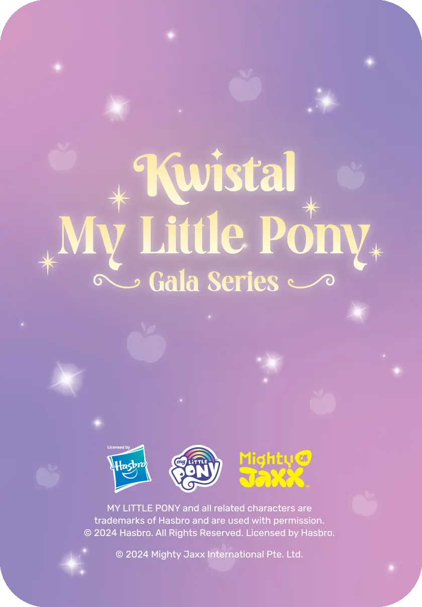 Kwistal: My Little Pony Gala Series Blind Box (1 Blind Box) - Collectors World Toys