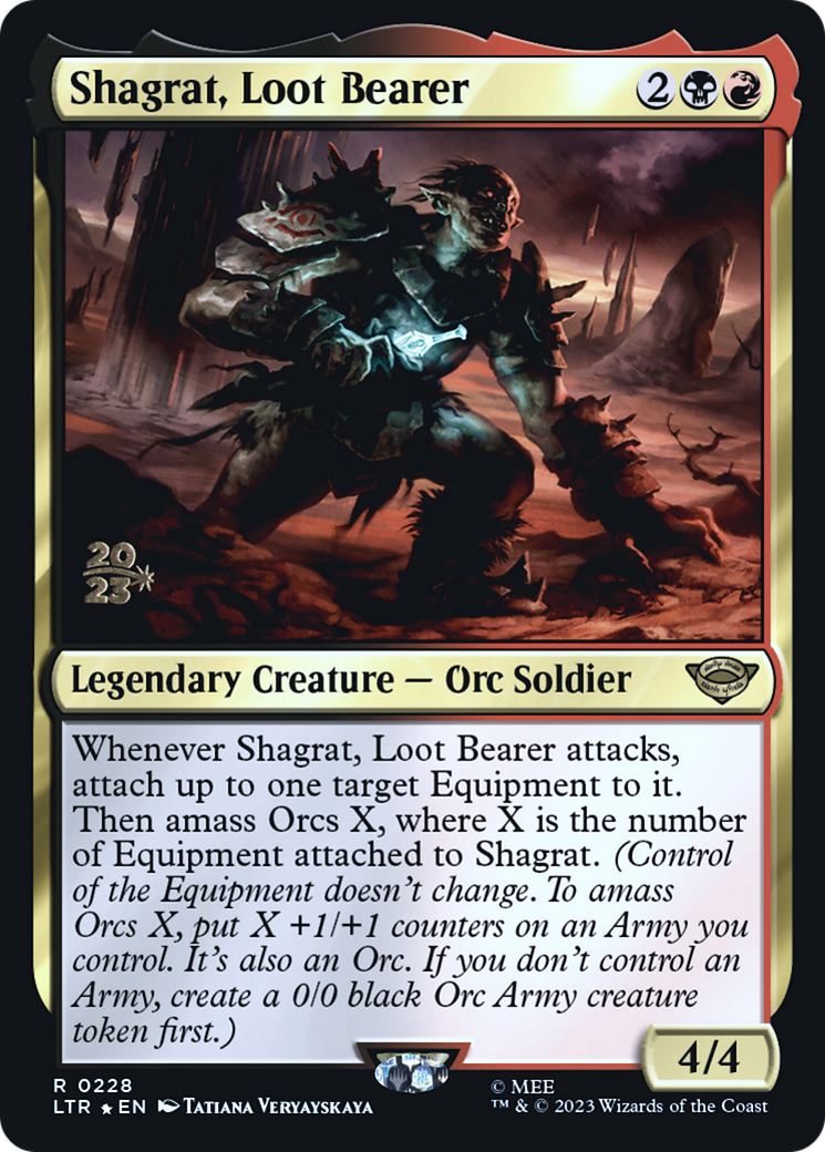 Shagrat, Loot Bearer (PRE-228S) - Tales of Middle-earth Promos Foil