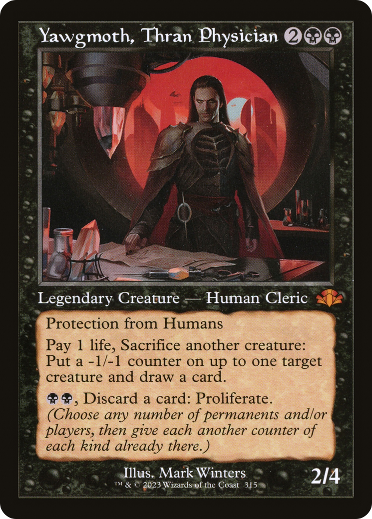 Yawgmoth, Thran Physician (DMR-315) - Dominaria Remastered