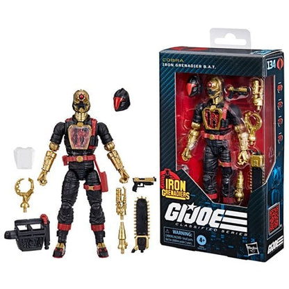 G.I. Joe Classified Series 6-Inch Action Figure - Select Figure(s) Iron Grenadier B.A.T.
