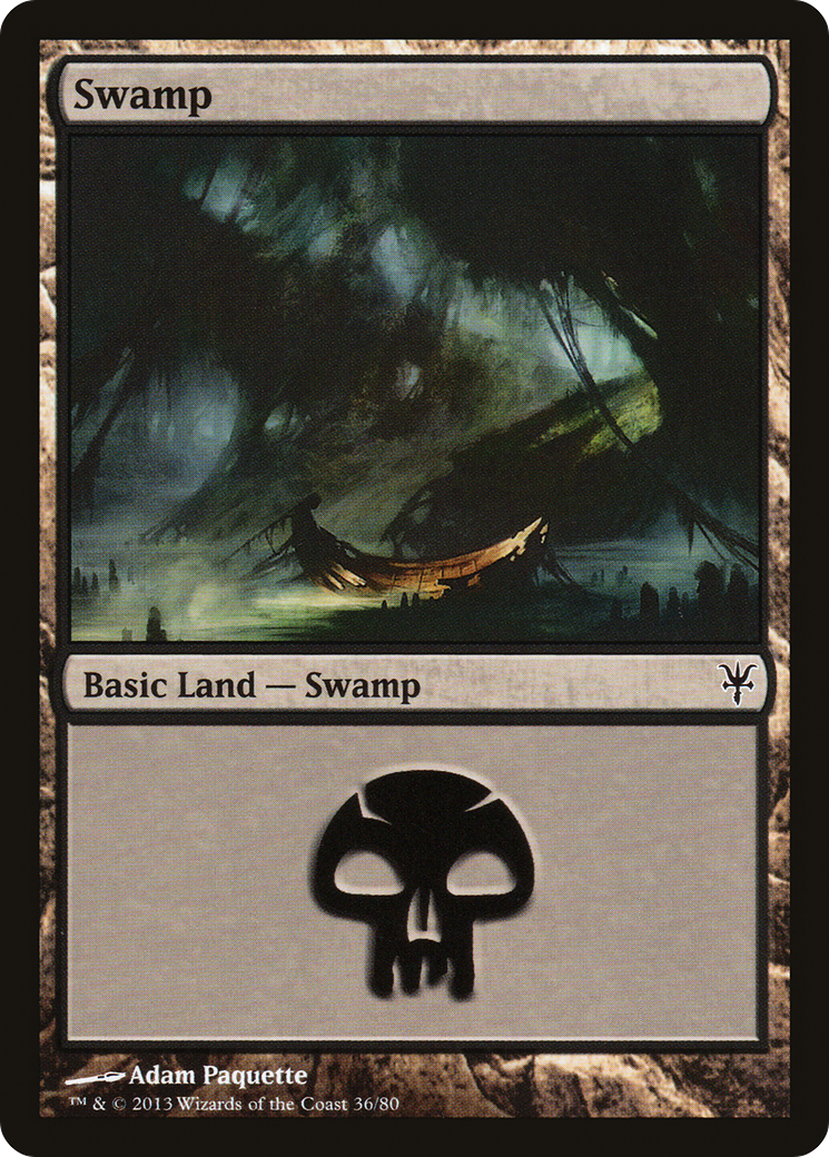 Swamp (DDK-036) - Duel Decks: Sorin vs. Tibalt