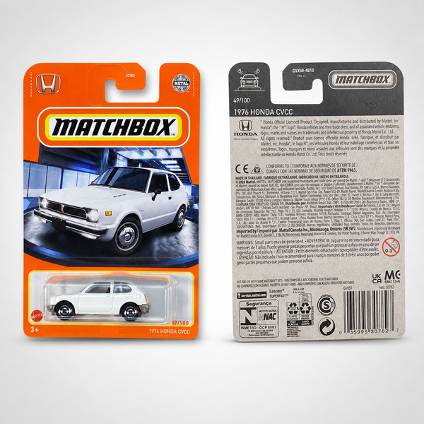 Matchbox 1976 Honda CVCC | Matchbox Series 49/100