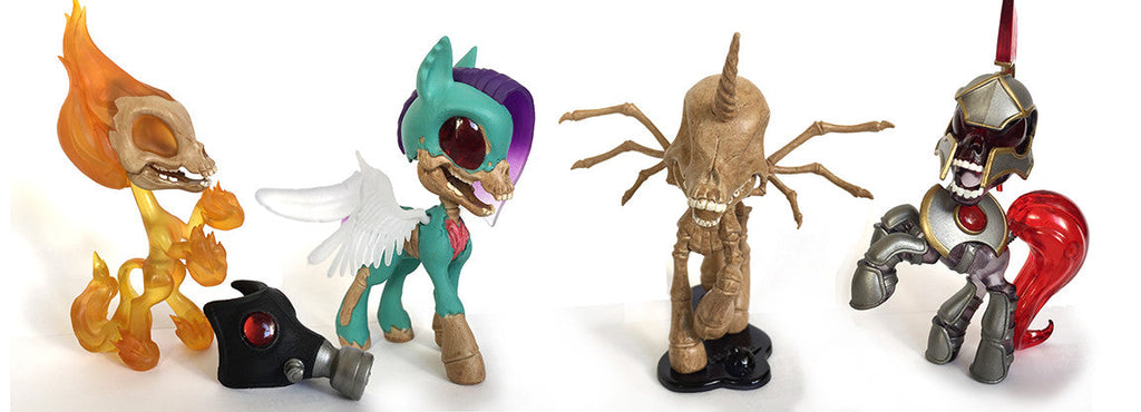 Four Horsies of the Pocalypse POCALYPSE NOW Gift Pack 4-piece set - Collectors World Toys