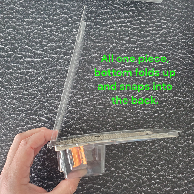 10 Pack Protector Case Clamshell For Hot Wheels Mainline Main Image