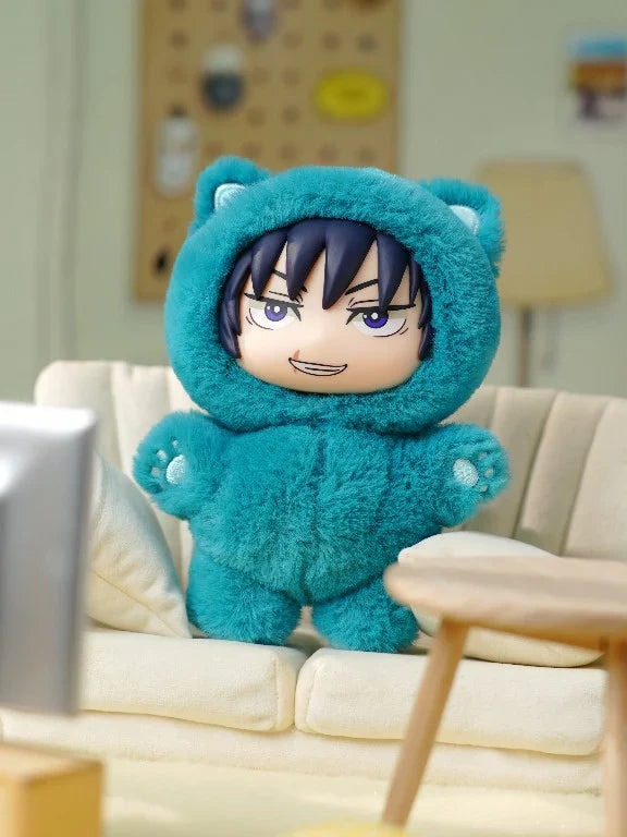 Jujutsu Kaisen Cat Ear Plushie Series Keychains Gift Blind Box (1 Blind Box)