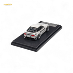 MicroTurbo Custom 180SX - Pandem Rocket Bunny White 1:64 - Collectors World Toys