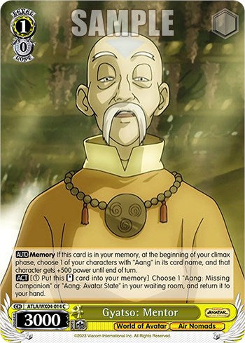 Gyatso: Mentor (ATLA/WX04-014 C) - Avatar: The Last Airbender