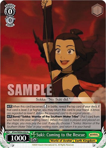 Suki: Coming to the Rescue (ATLA/WX04-032 U) - Avatar: The Last Airbender