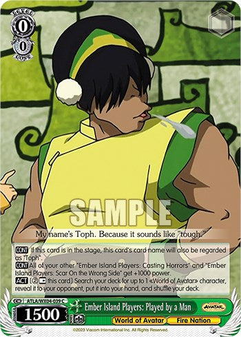 Ember Island Players: Played by a Man (ATLA/WX04-039 C) - Avatar: The Last Airbender