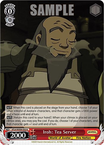 Iroh: Tea Server (ATLA/WX04-053 R) - Avatar: The Last Airbender
