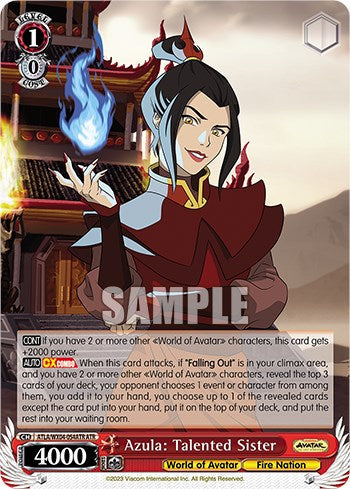 Azula: Talented Sister (ATR) (ATLA/WX04-054ATR ATR) - Avatar: The Last Airbender Main image