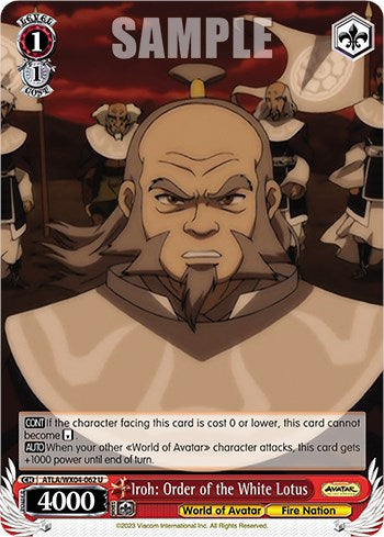 Iroh: Order of the White Lotus (ATLA/WX04-062 U) - Avatar: The Last Airbender